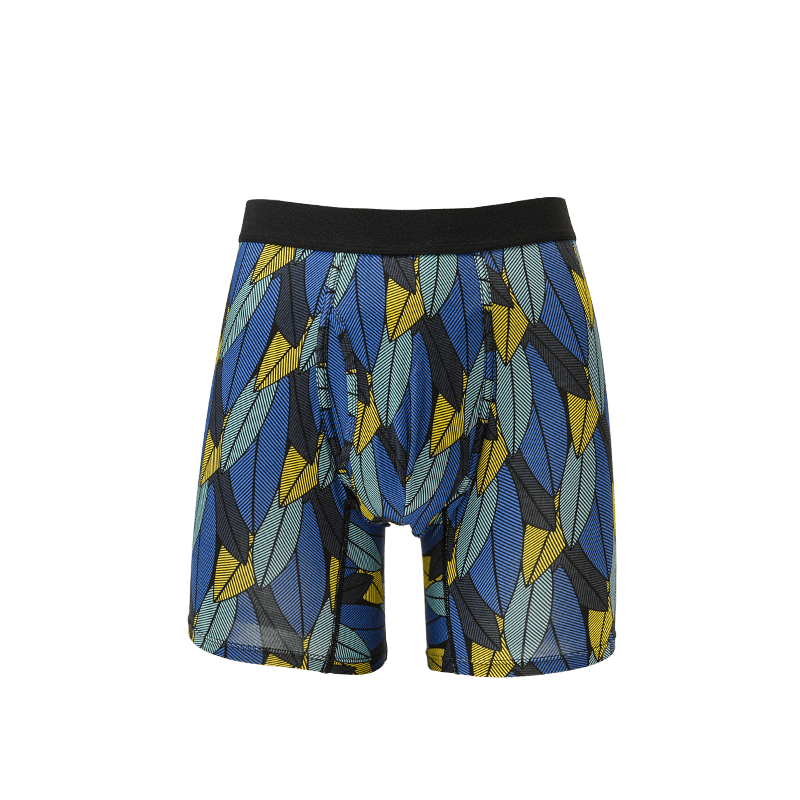 Tóm tắt boxer in nam với lỗ phía trước hình chữ U