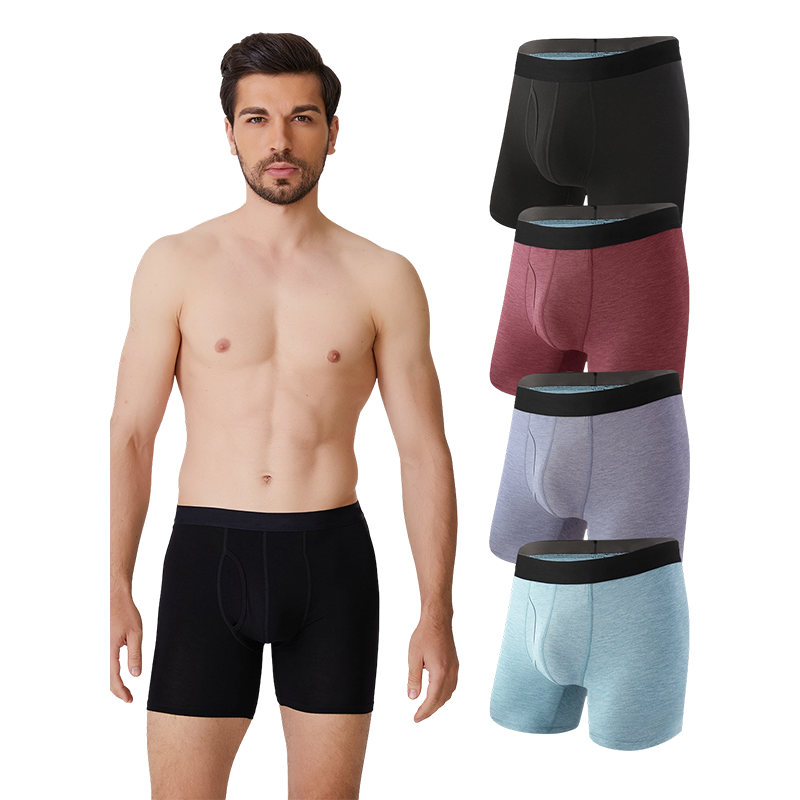 Quần lót nam Boxer không có dây buộc