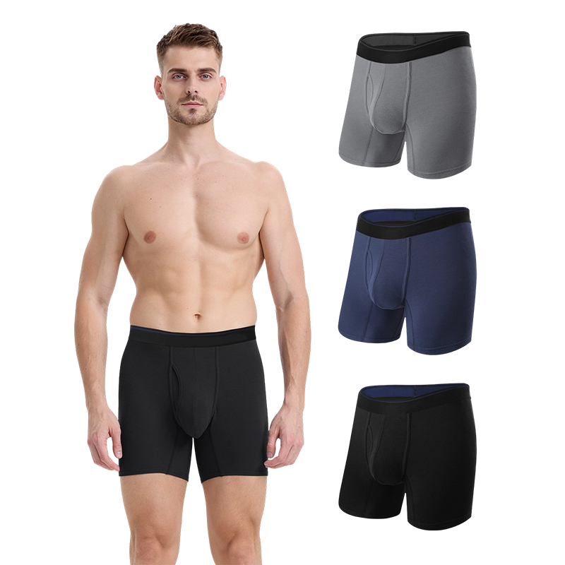 Quần lót nam boxer lưới làm mát